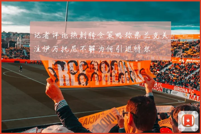 记者评论热刺转会策略称弗兰克关注伊万托尼不解为何引进特尔